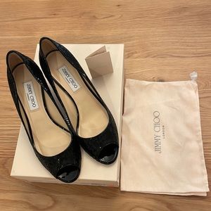 Jimmy Choo Open Toe Heels